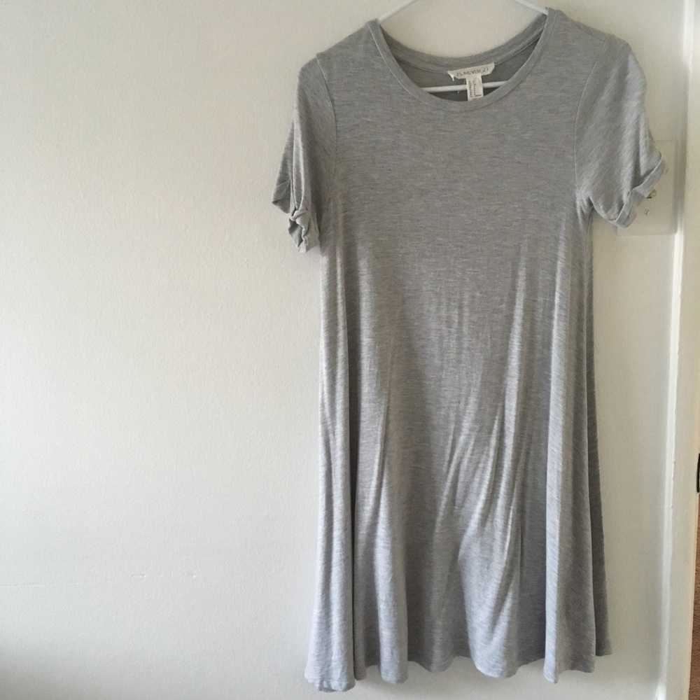 forever 21 grey dress